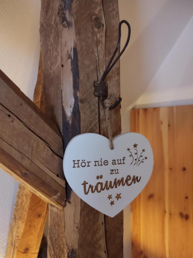Minicamping Und B&B Apartment Hintergarten Niederorschel エクステリア 写真