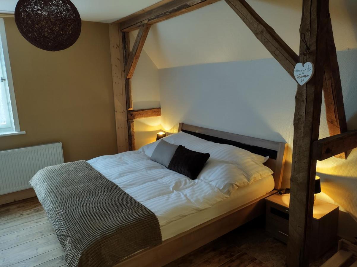 Minicamping Und B&B Apartment Hintergarten Niederorschel エクステリア 写真
