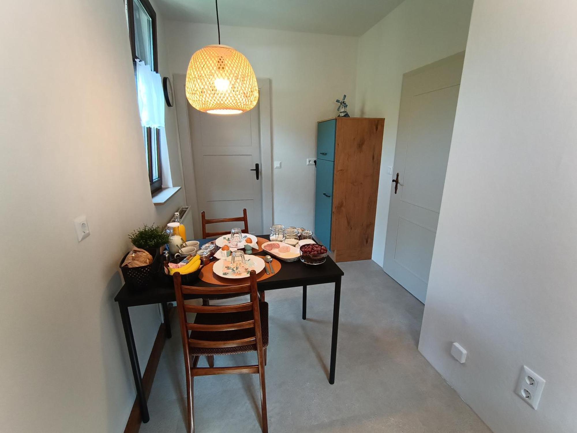 Minicamping Und B&B Apartment Hintergarten Niederorschel エクステリア 写真