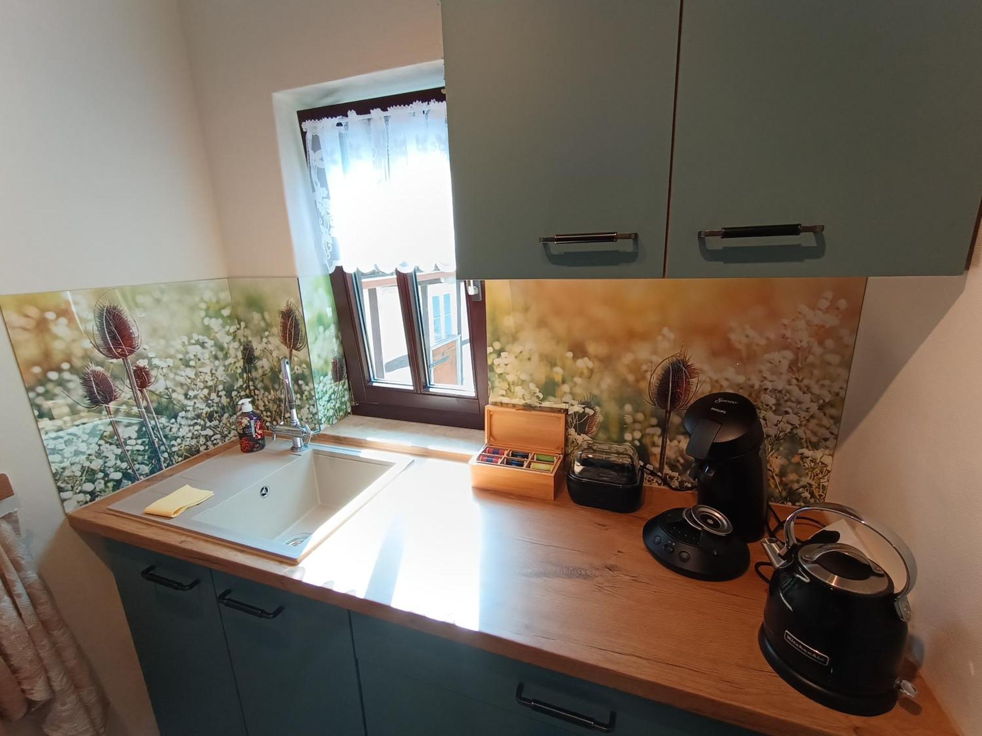 Minicamping Und B&B Apartment Hintergarten Niederorschel エクステリア 写真