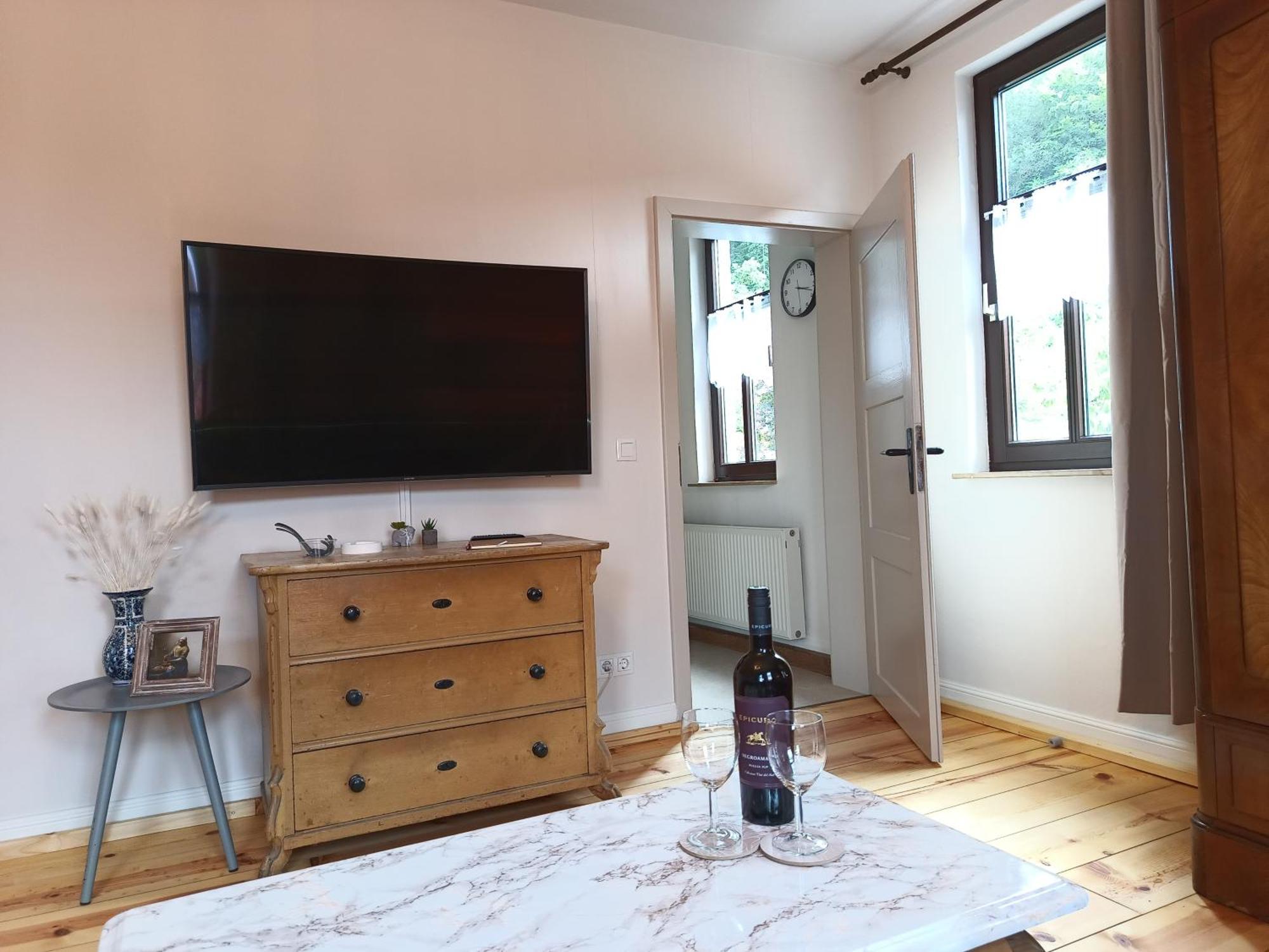 Minicamping Und B&B Apartment Hintergarten Niederorschel エクステリア 写真