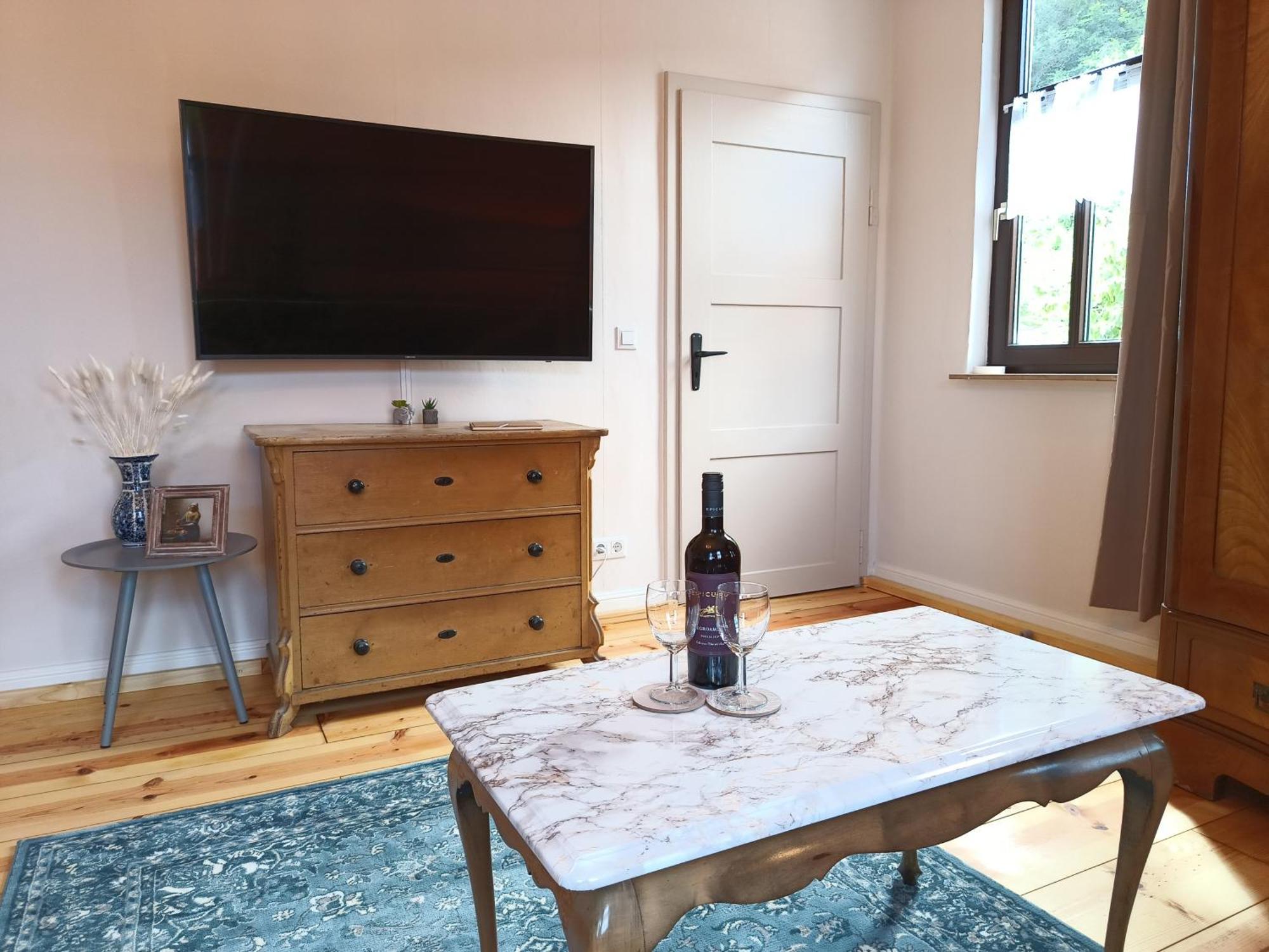 Minicamping Und B&B Apartment Hintergarten Niederorschel エクステリア 写真