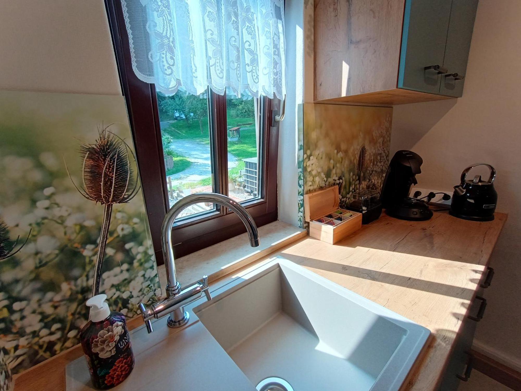Minicamping Und B&B Apartment Hintergarten Niederorschel エクステリア 写真