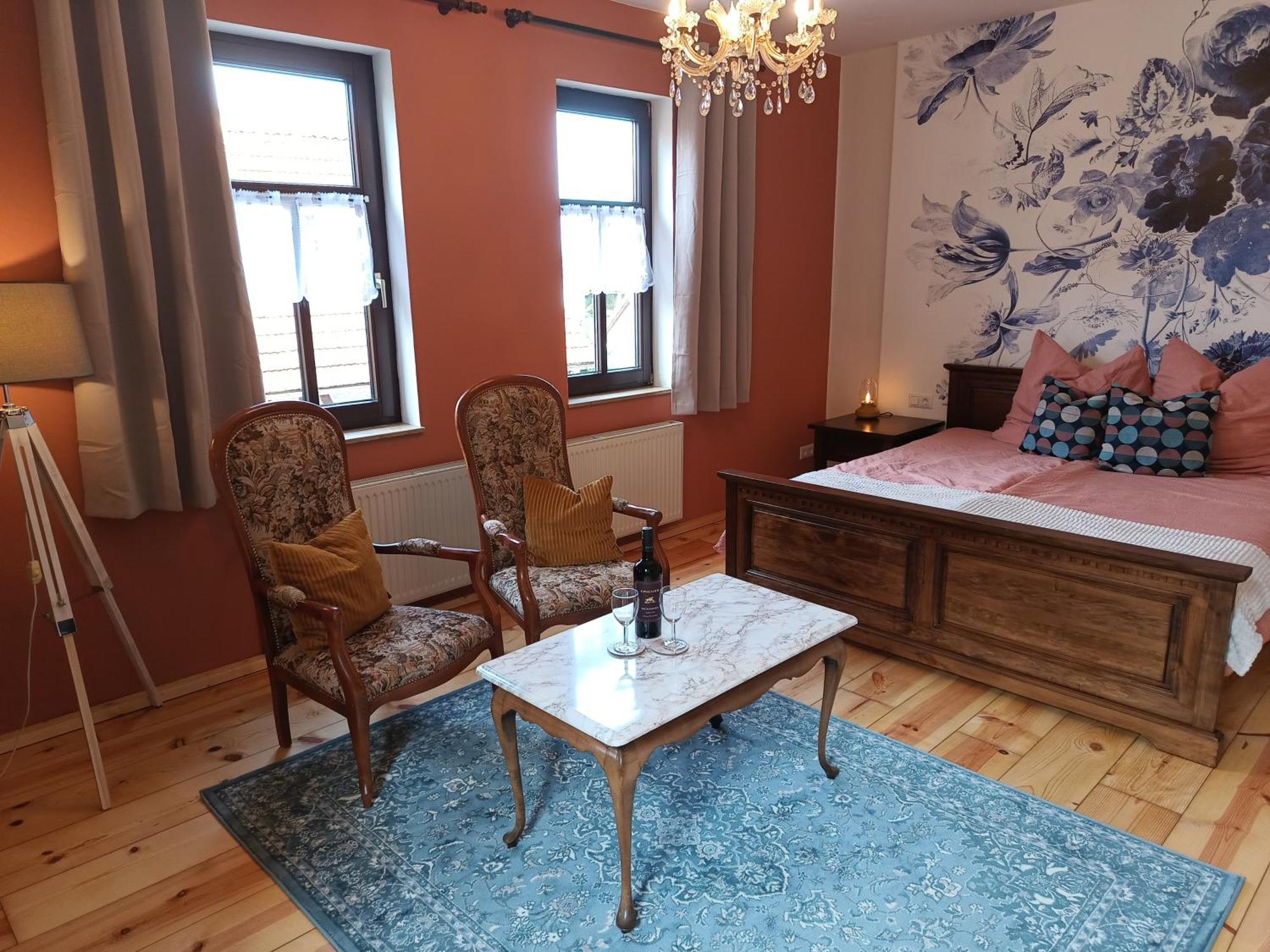 Minicamping Und B&B Apartment Hintergarten Niederorschel エクステリア 写真